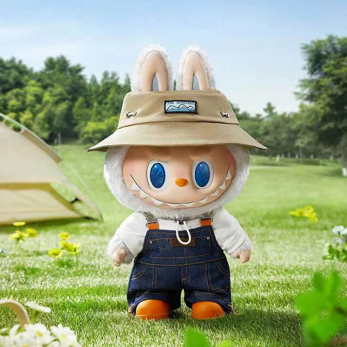 Labubu Fall in wild plush doll with key chain (preorder in 3 days)