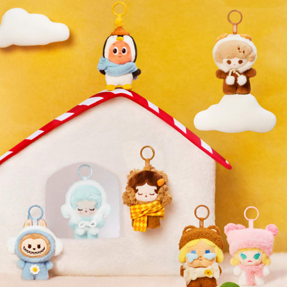 POP BEAN Fluffy & Cozy Series-Plush Pendant Blind Box(pre-order)