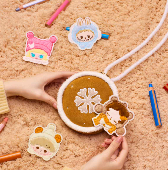 POP BEAN Fluffy & Cozy Series-Crossbody Bag （pre-order)