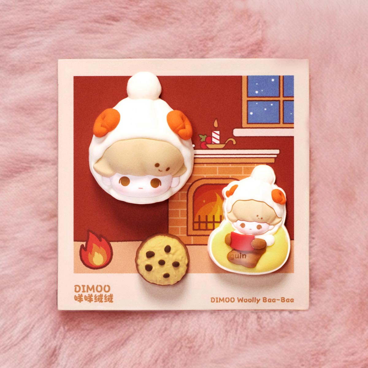 POP BEAN Fluffy & Cozy Series-Decorative Charm Blind Box(pre-order）