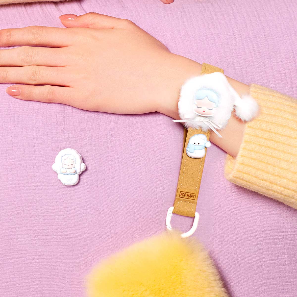 POP BEAN Fluffy & Cozy Series-Decorative Charm Blind Box(pre-order）