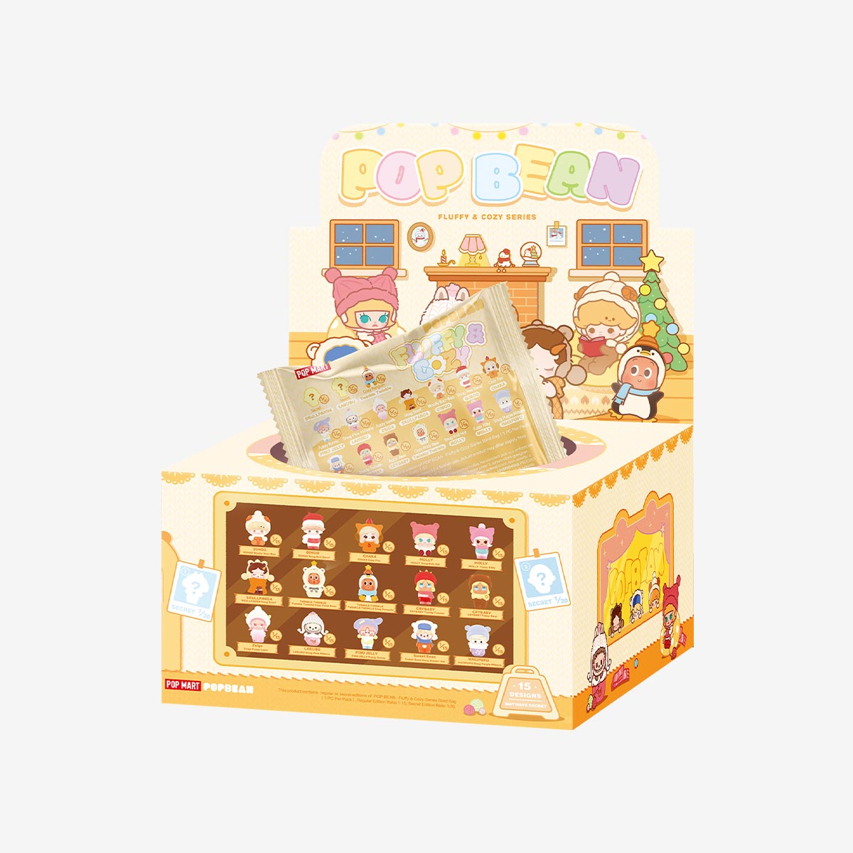 POP BEAN Fluffy & Cozy Series Blind Bag (1 PC Per Pack) pre-order