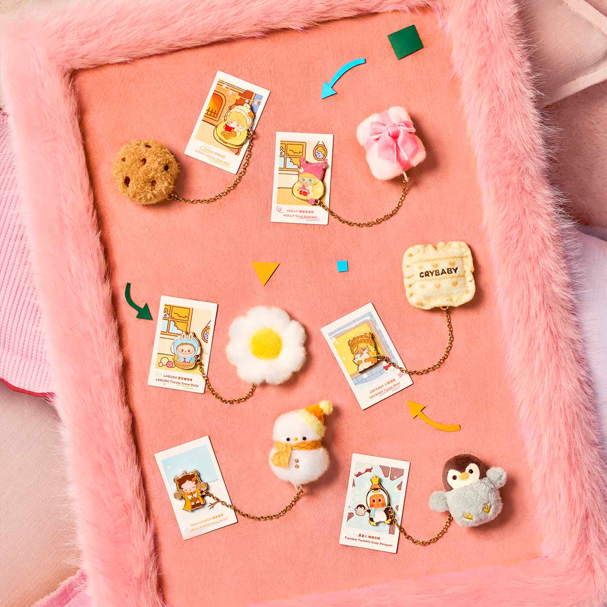 POP BEAN Fluffy & Cozy Series-Fridge Magnet Blind Box(pre-order)