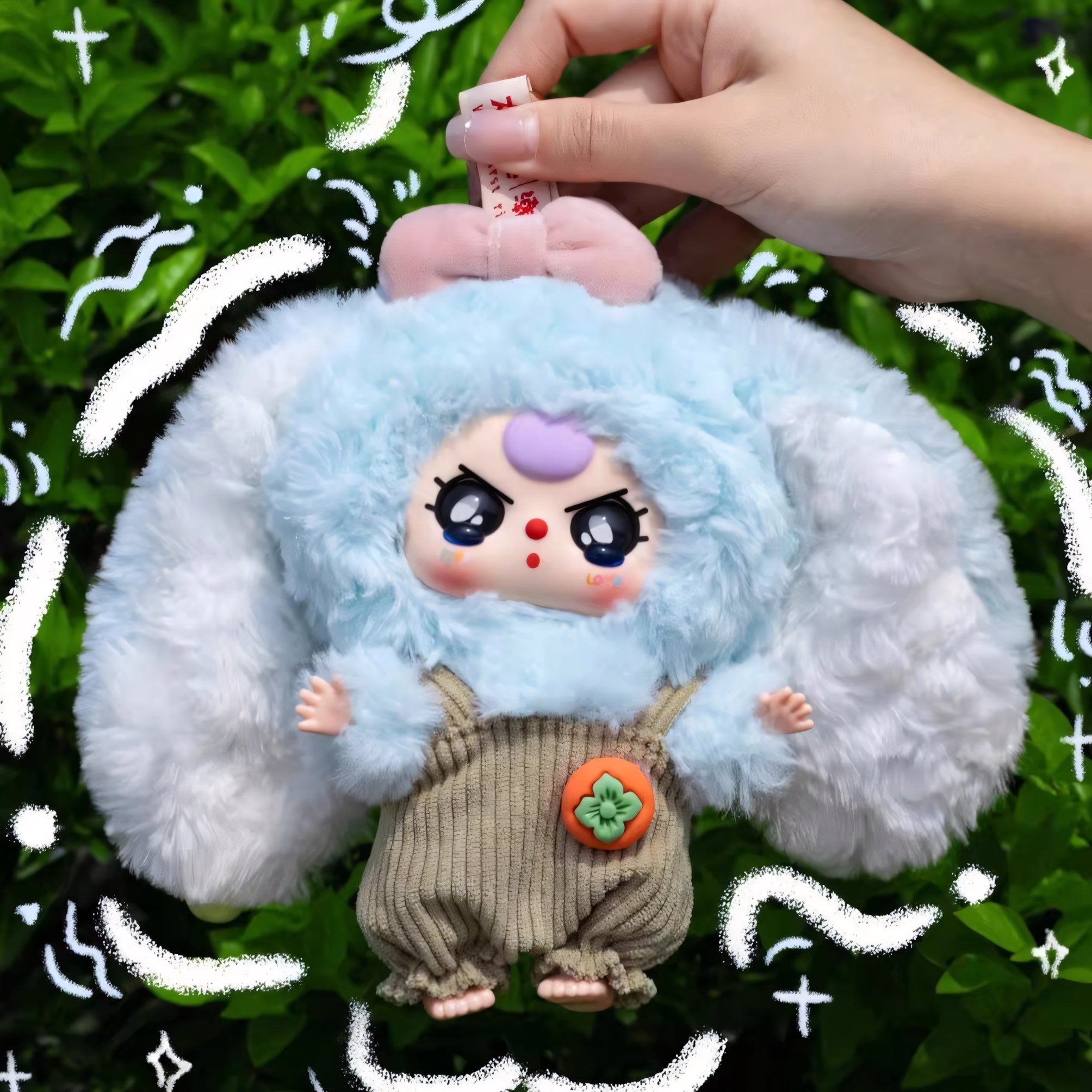 Baby Three Macaron Little Cute Bunny Series-V2 Plush Dolls Blind Box