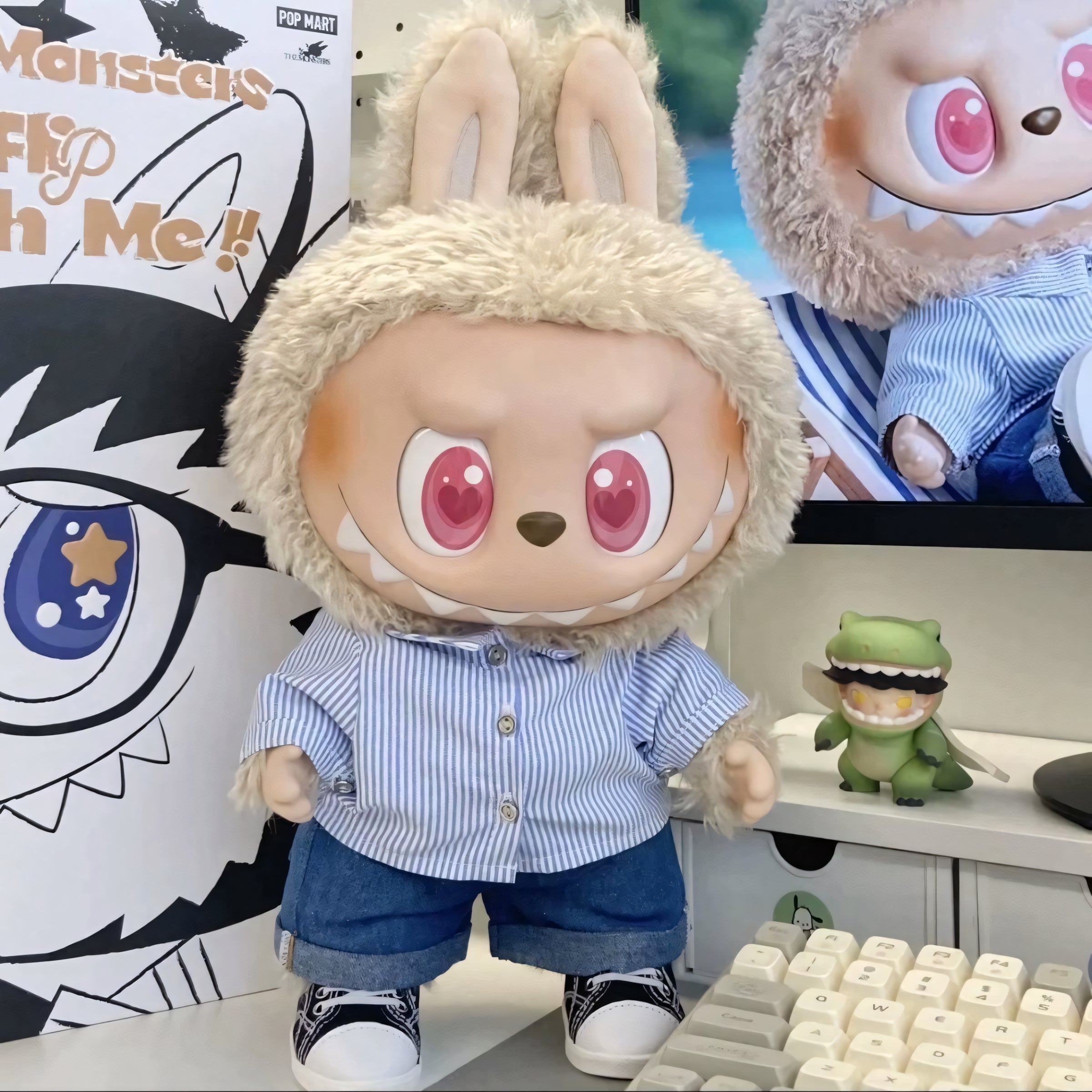 THE MONSTERS [LABUBU] Dolls Flip with me