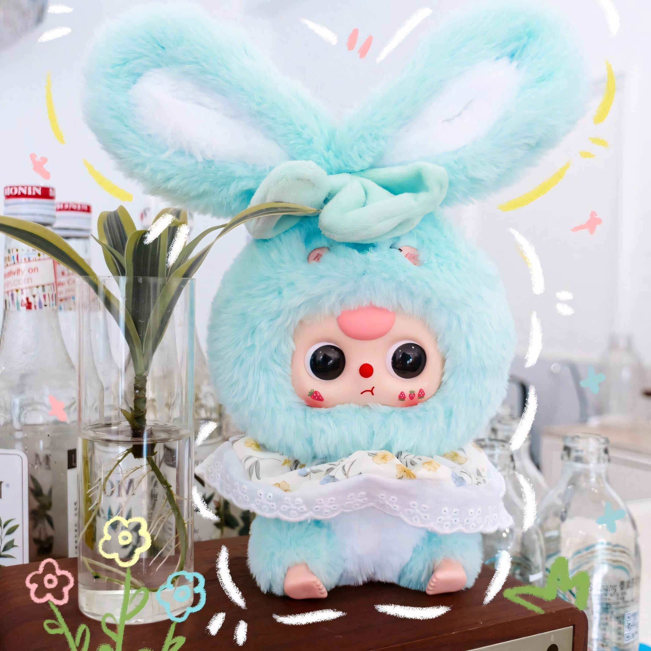 Baby Three V2 Lilyrabbit Town Plush Blind Box