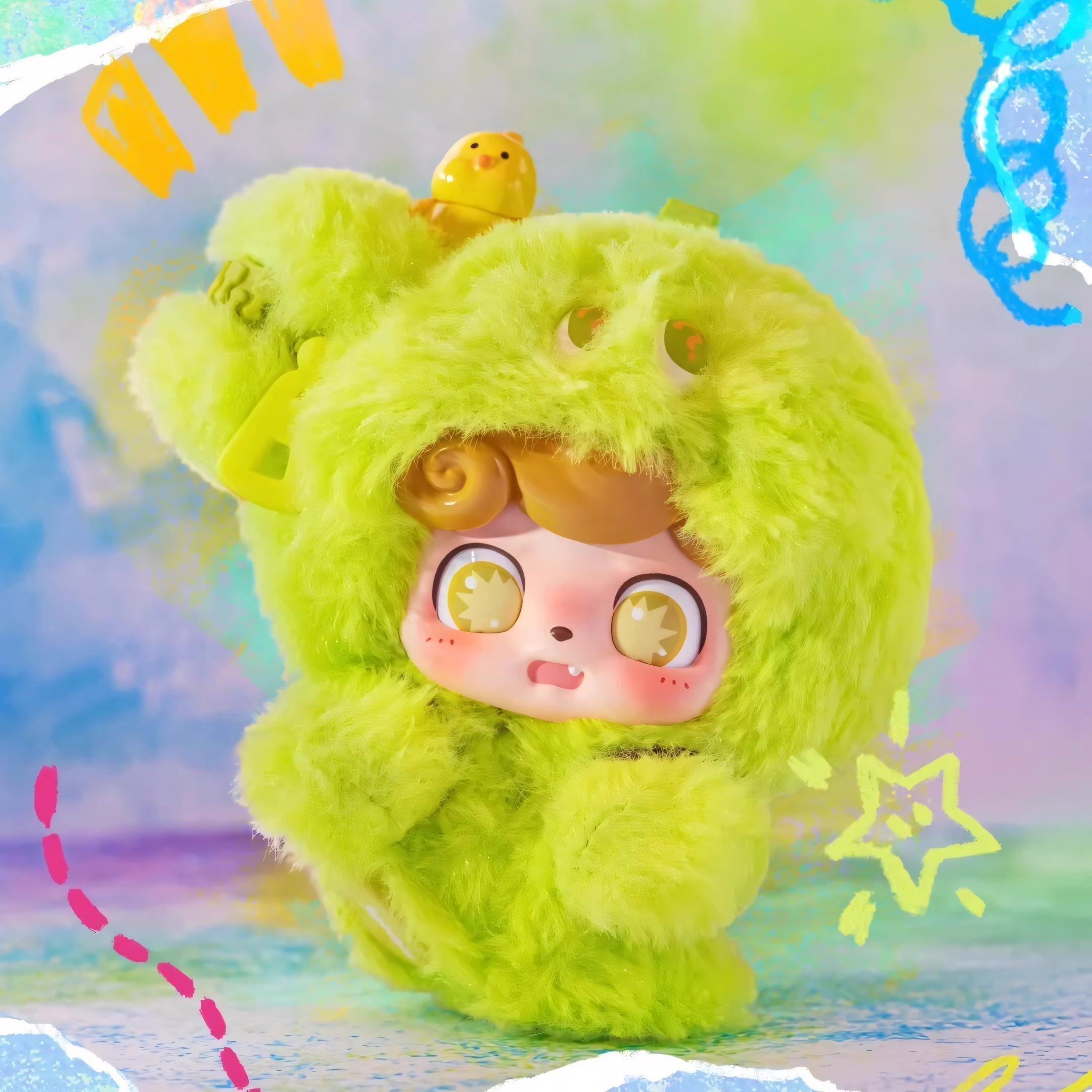 Emotional Hairy Monsters