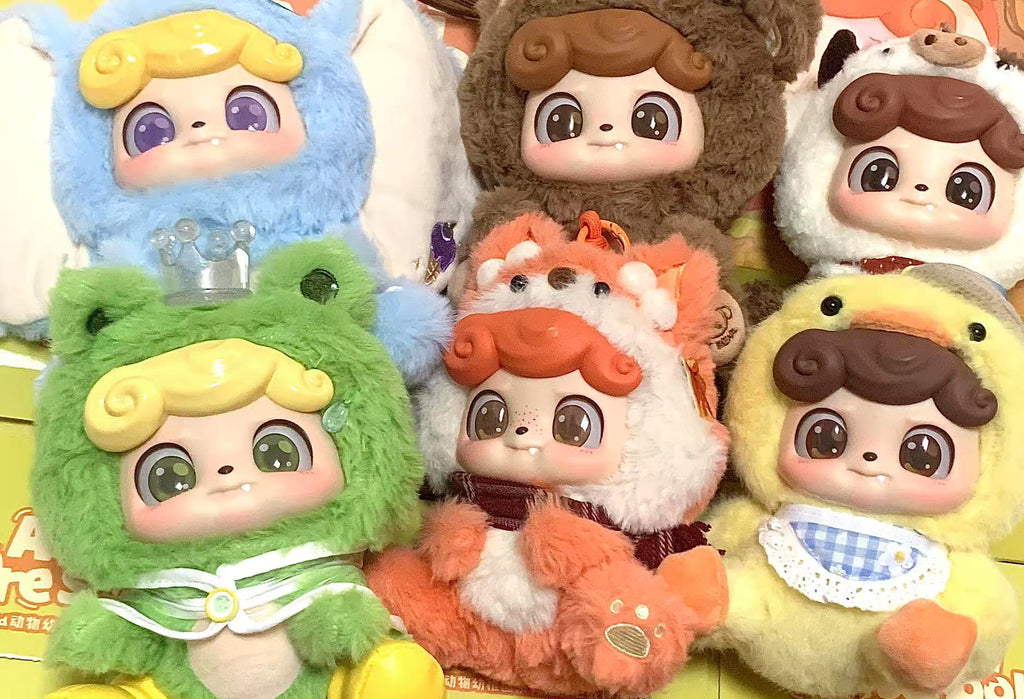 Q-kid animals party series blind box