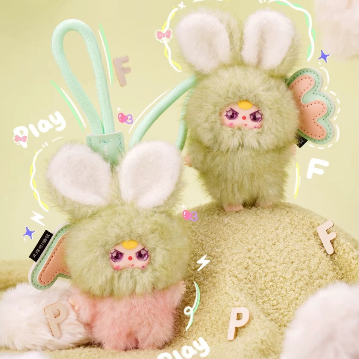 Baby Three- Super Mini Bunny Surprise Plush Series Blind Box