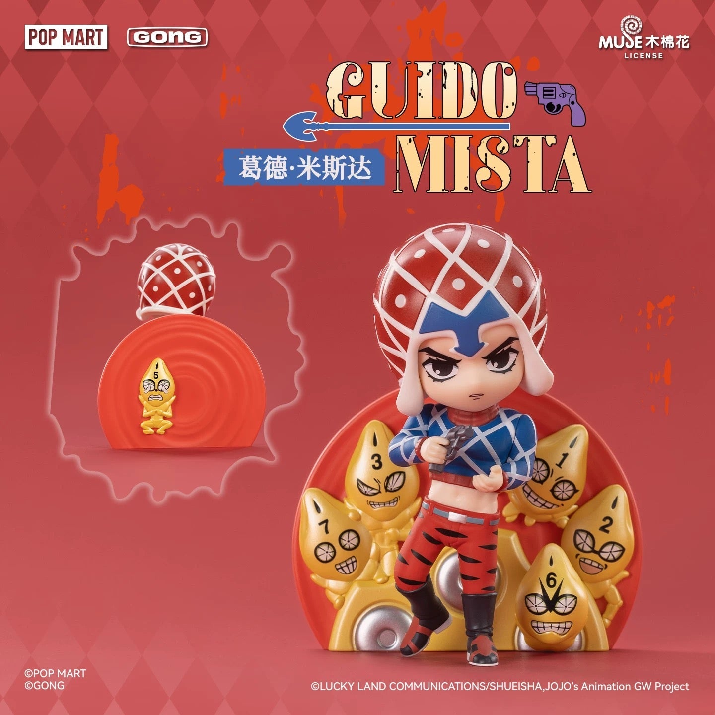 JoJo's Bizarre Adventure Golden Wind Series Figures